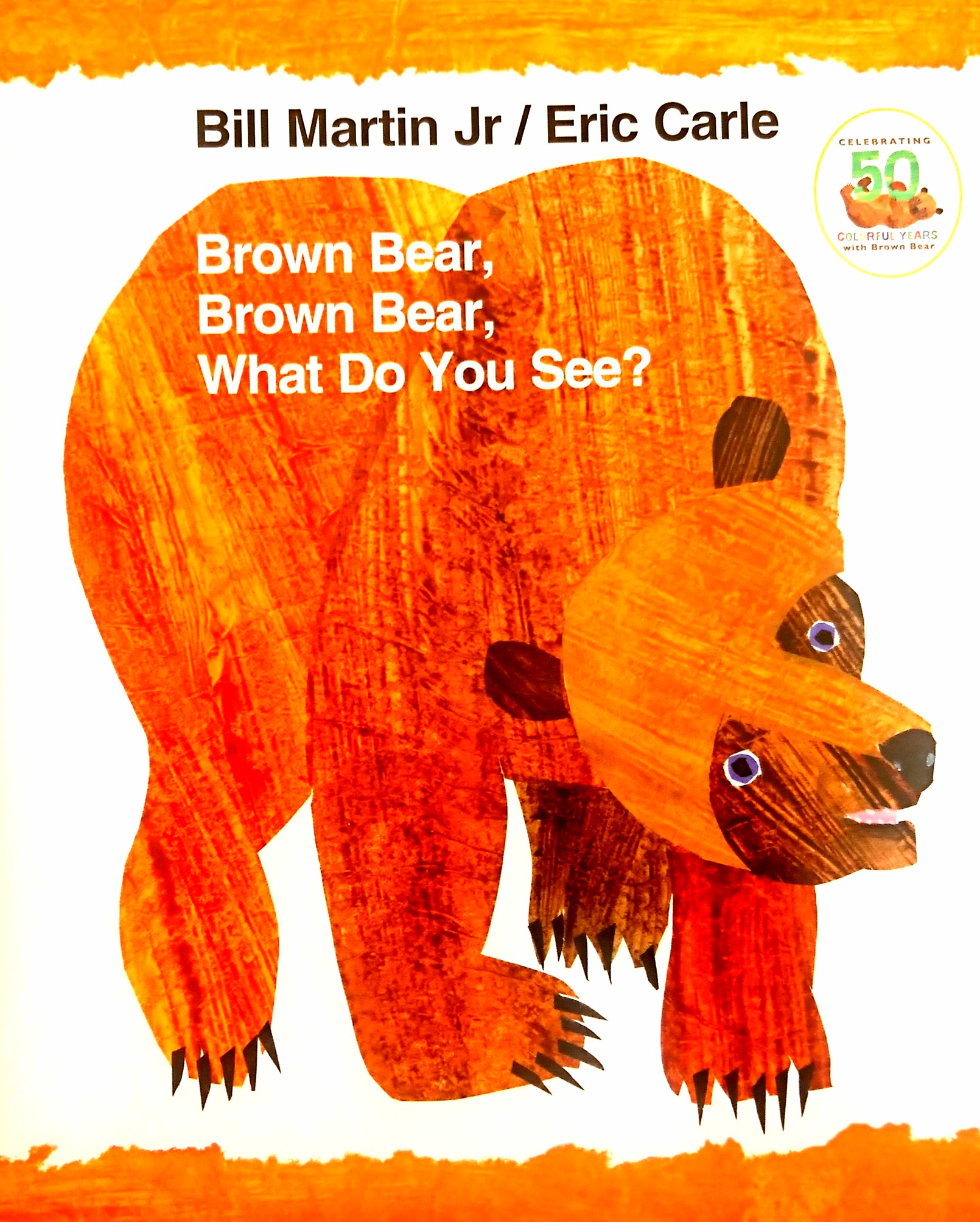 brown bear, brown bear, what do you see?